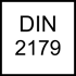 Immagine di Alesatori a macchina conici in HSS F3234 • DIN 2179 • Codolo cilindrico • Scanalatura sinistra